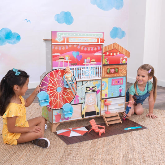 Ferris Wheel Fun Beach House Dollhouse