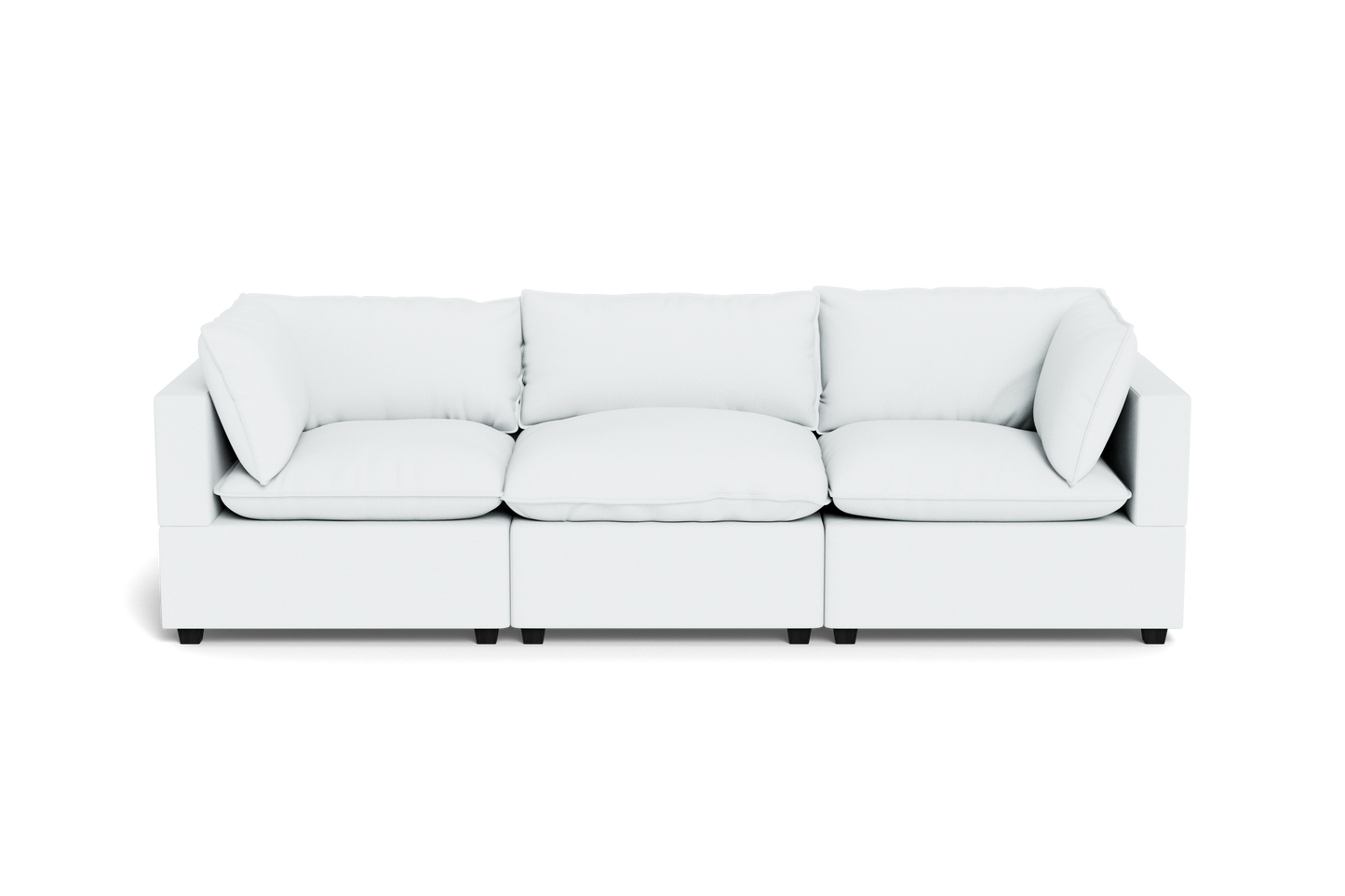 Kova Box Cushion Sofa 122"