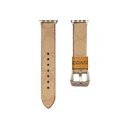 Leather Classic Apple Watch Band Black-YHK244221710
