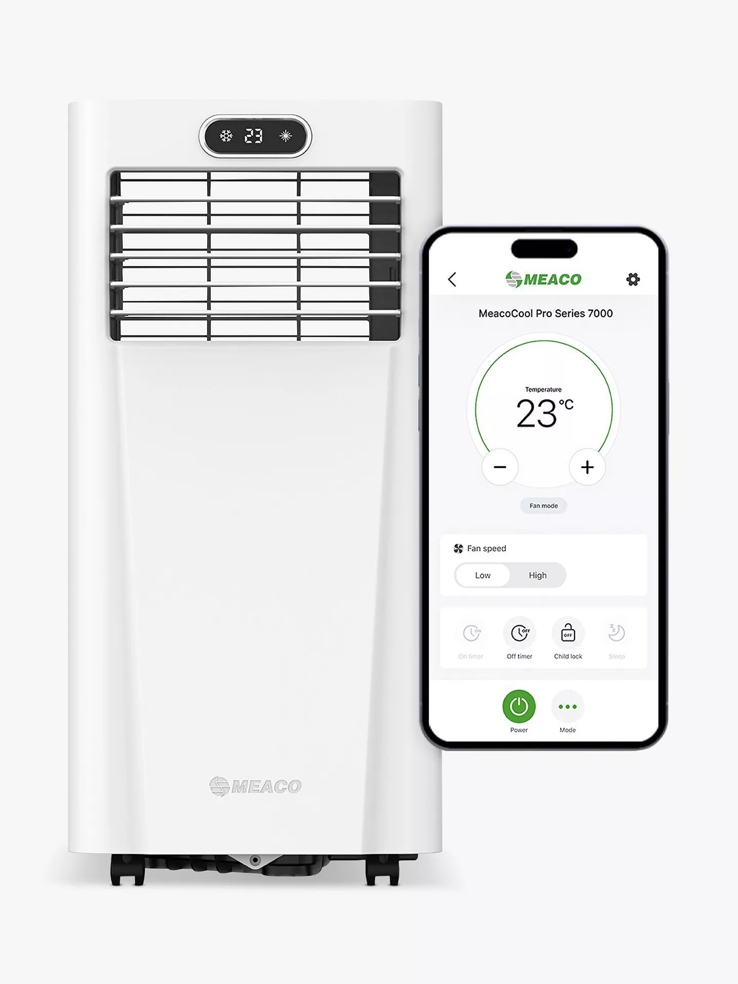 Meaco 7000R PRO Air Conditioner, White