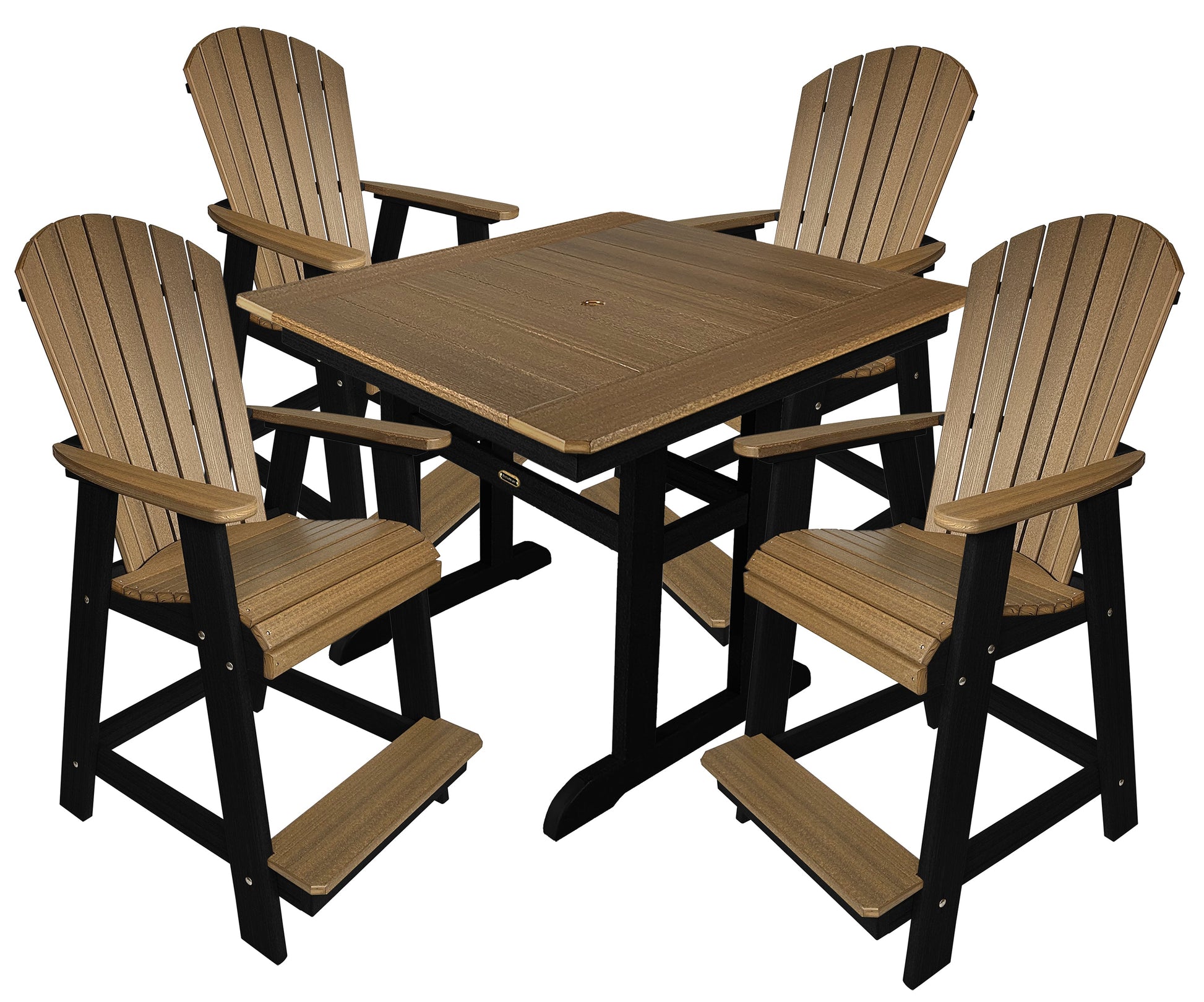 5-Piece Oceanview Adirondack Counter Set