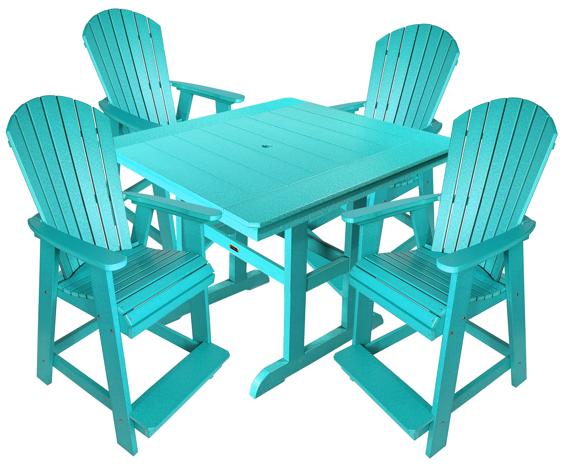 5-Piece Oceanview Adirondack Counter Set