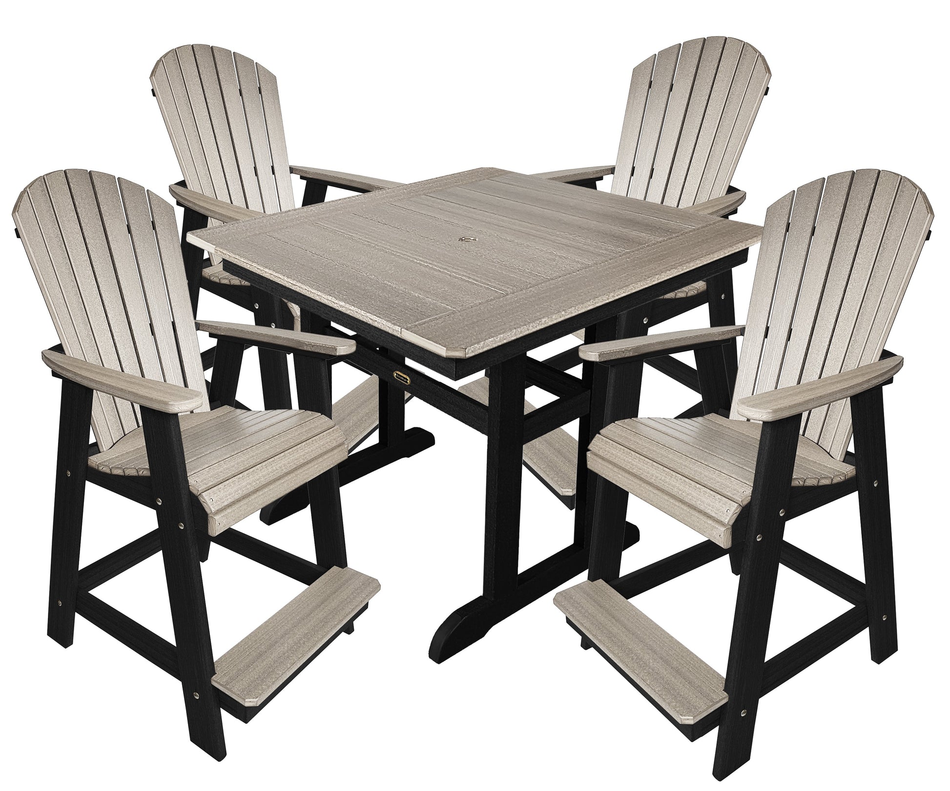 5-Piece Oceanview Adirondack Counter Set