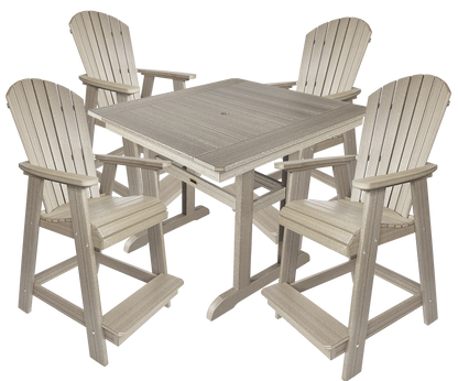 5-Piece Oceanview Adirondack Counter Set