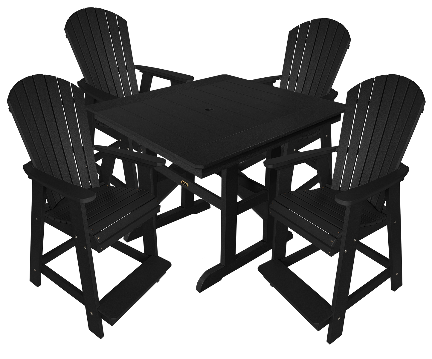 5-Piece Oceanview Adirondack Counter Set