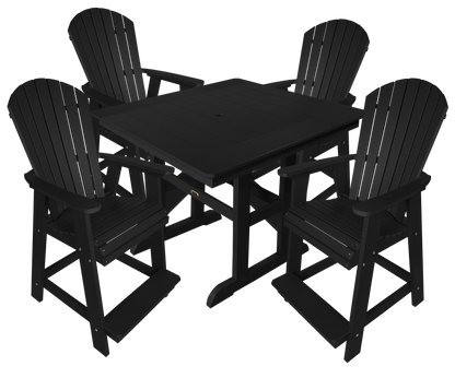 5-Piece Oceanview Adirondack Counter Set