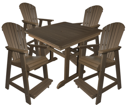 5-Piece Oceanview Adirondack Counter Set