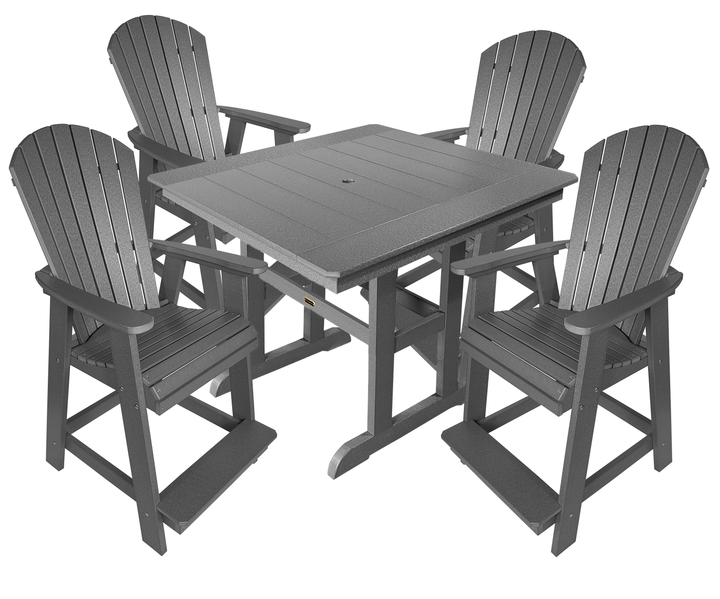 5-Piece Oceanview Adirondack Counter Set