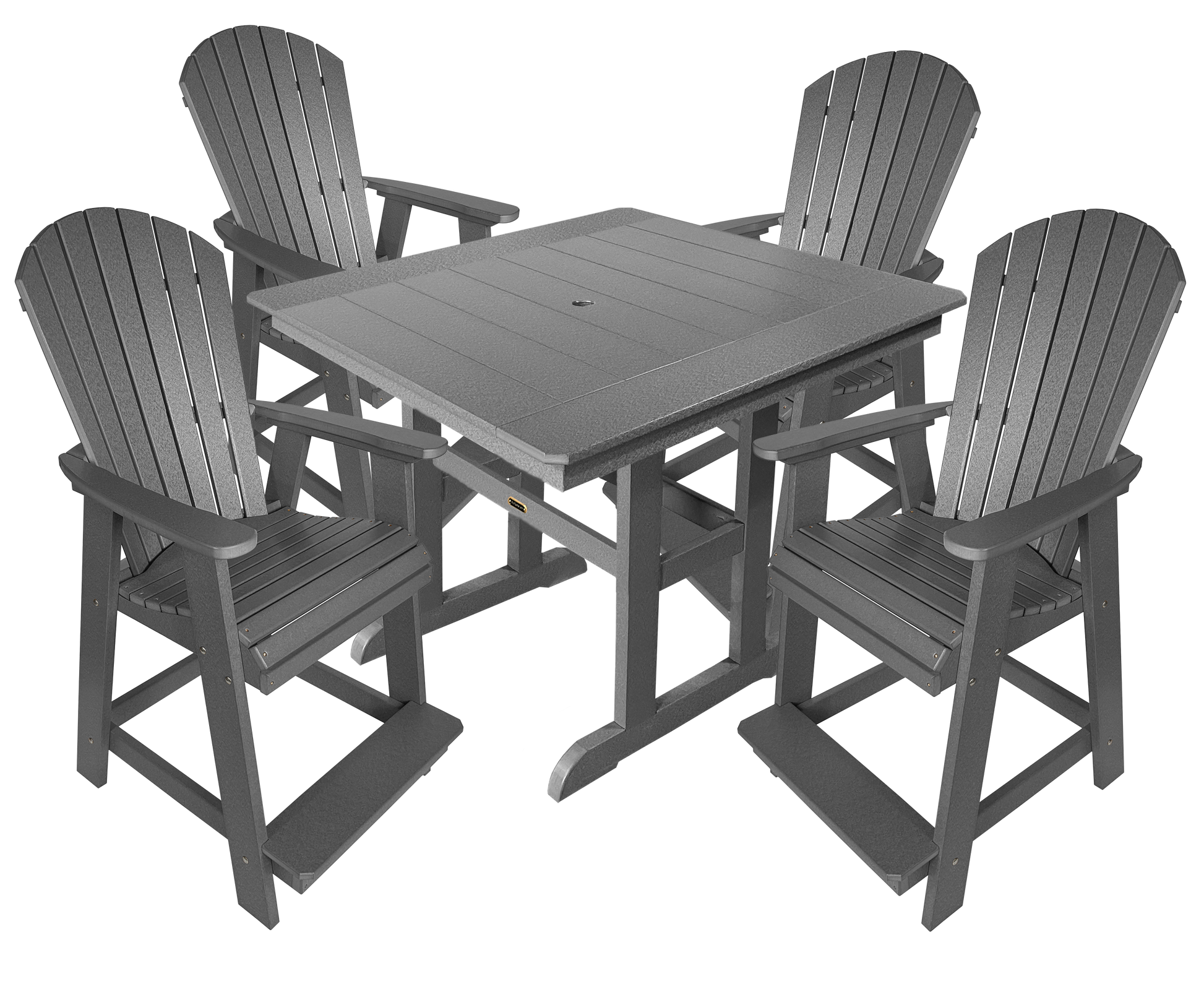 5-Piece Oceanview Adirondack Counter Set