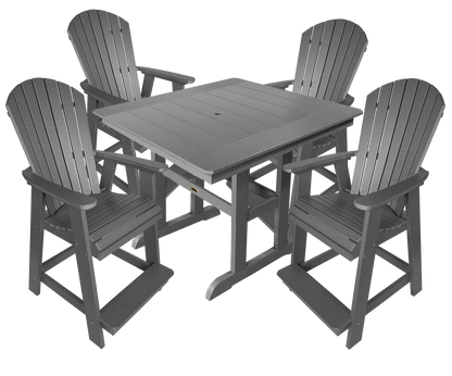 5-Piece Oceanview Adirondack Counter Set