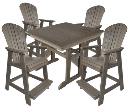 5-Piece Oceanview Adirondack Counter Set