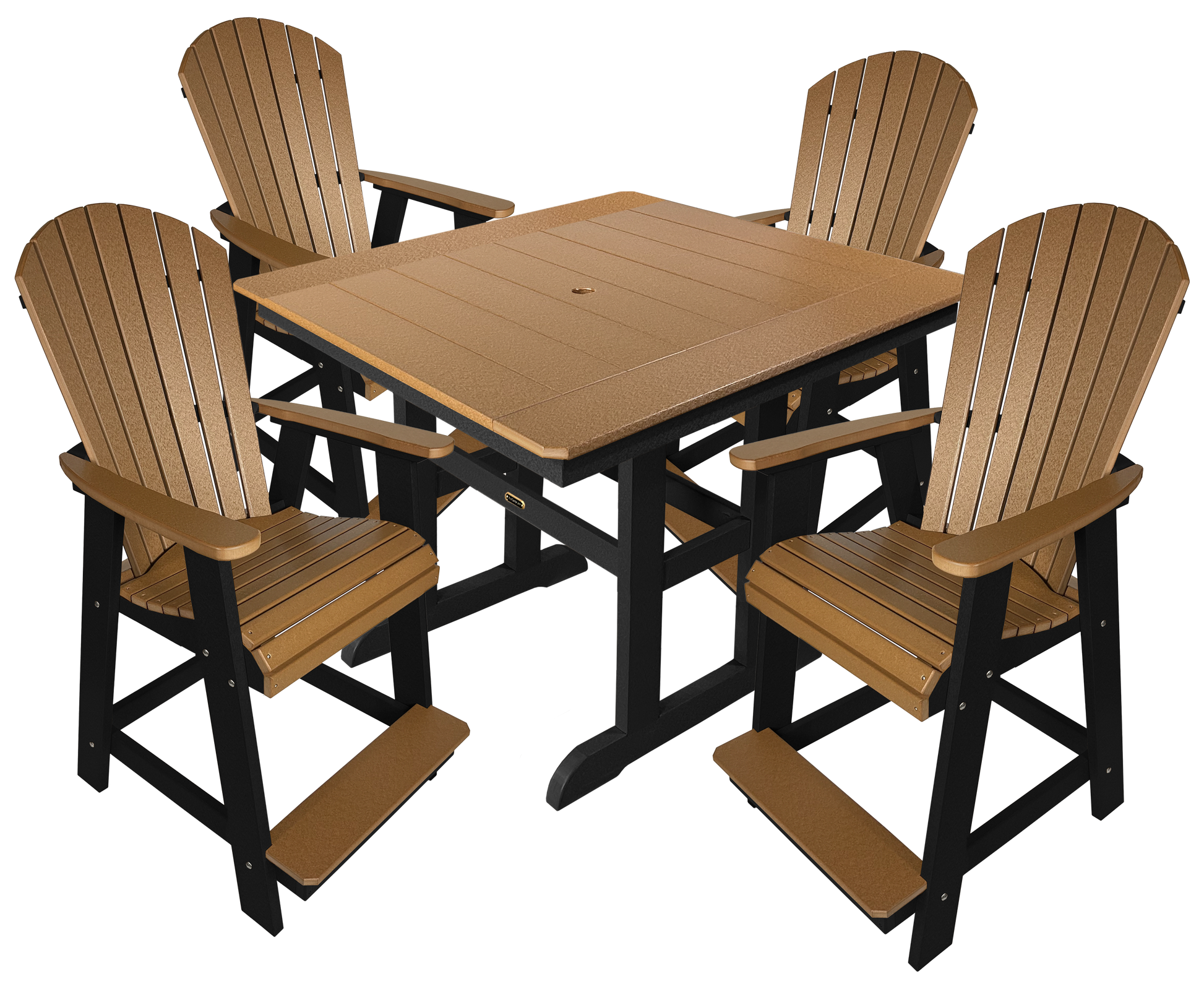 5-Piece Oceanview Adirondack Counter Set