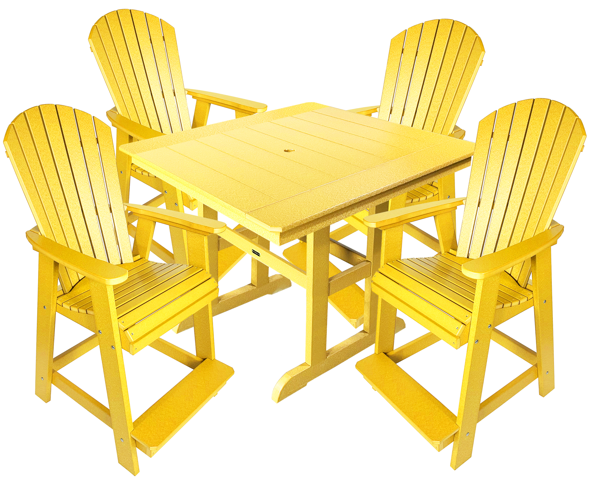 5-Piece Oceanview Adirondack Counter Set