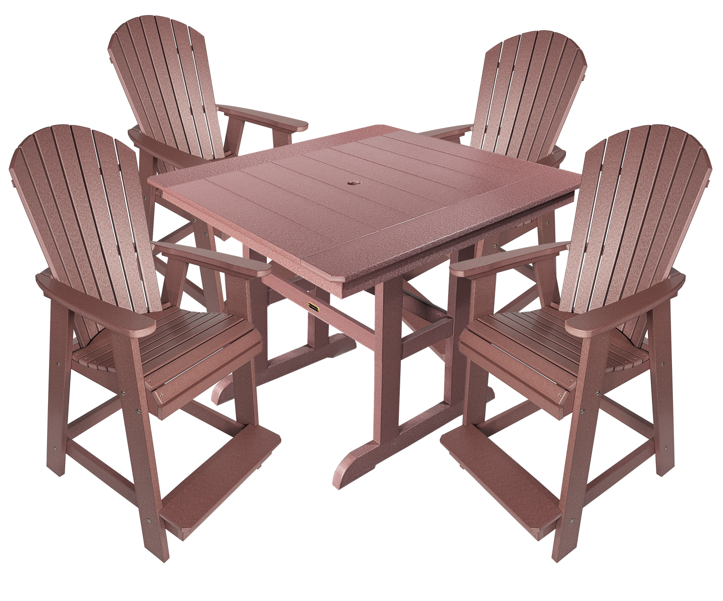 5-Piece Oceanview Adirondack Counter Set