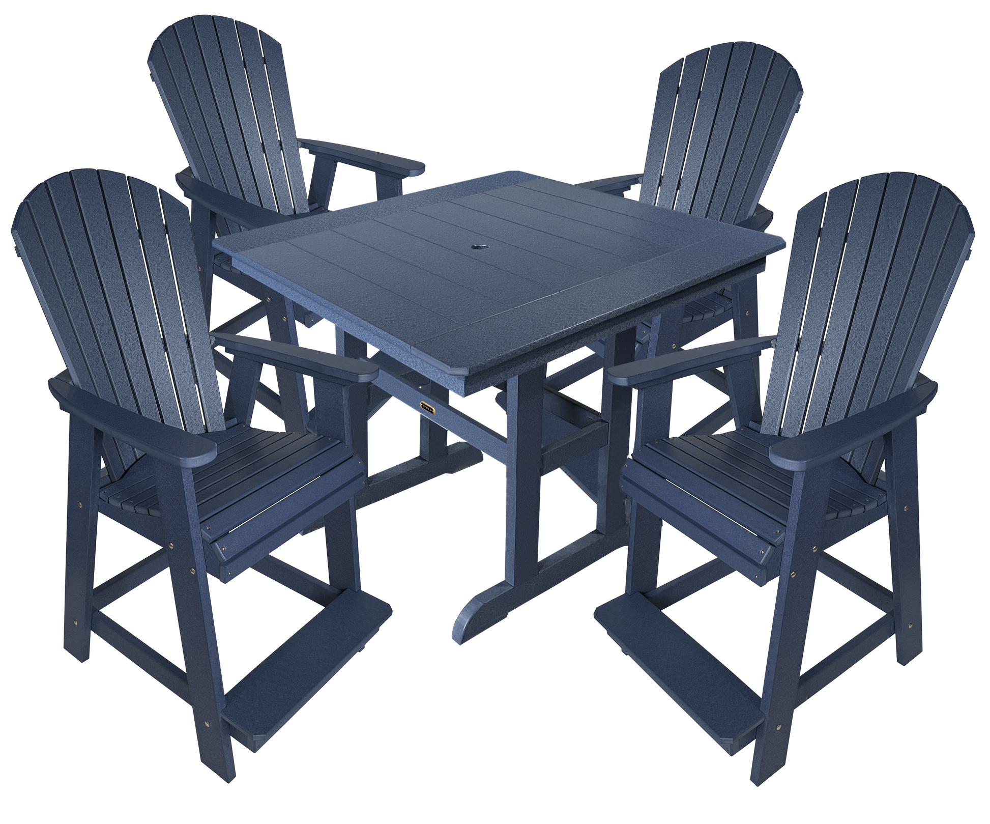 5-Piece Oceanview Adirondack Counter Set