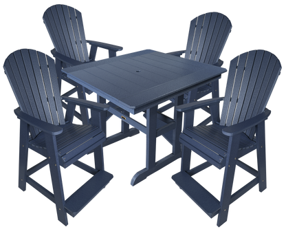 5-Piece Oceanview Adirondack Counter Set