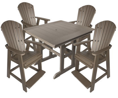 5-Piece Oceanview Adirondack Counter Set