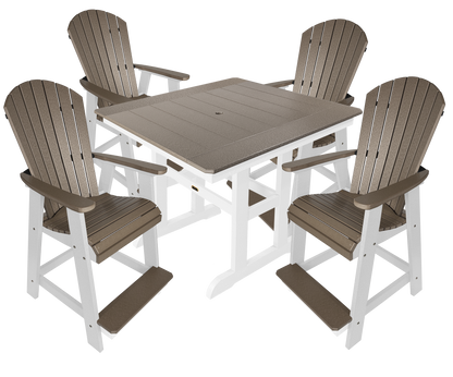 5-Piece Oceanview Adirondack Counter Set