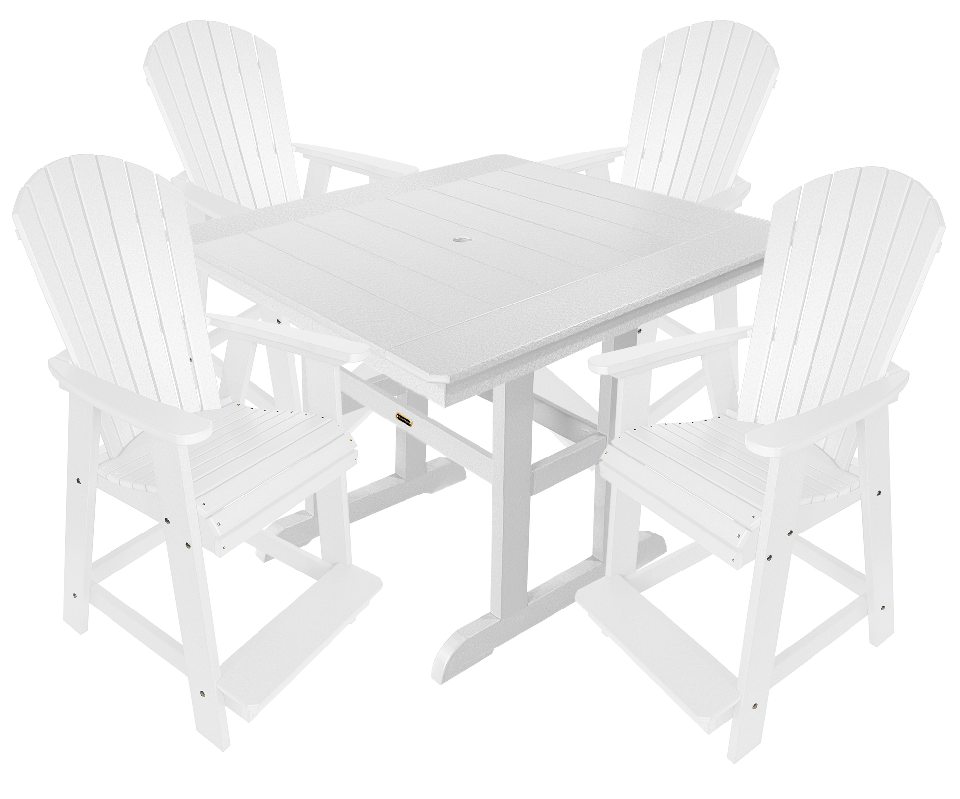 5-Piece Oceanview Adirondack Counter Set