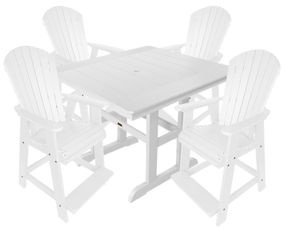 5-Piece Oceanview Adirondack Counter Set