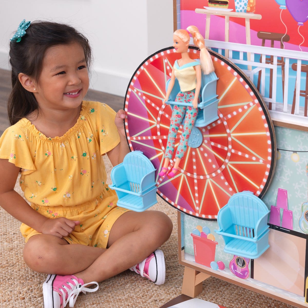 Ferris Wheel Fun Beach House Dollhouse