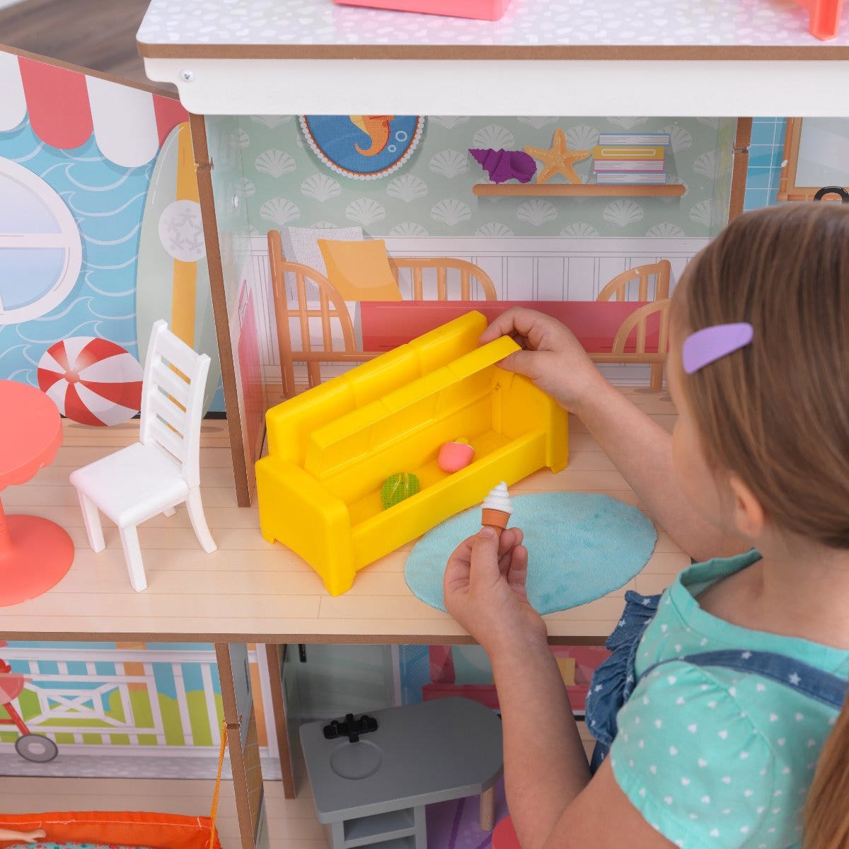 Ferris Wheel Fun Beach House Dollhouse