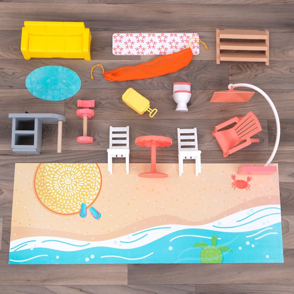 Ferris Wheel Fun Beach House Dollhouse