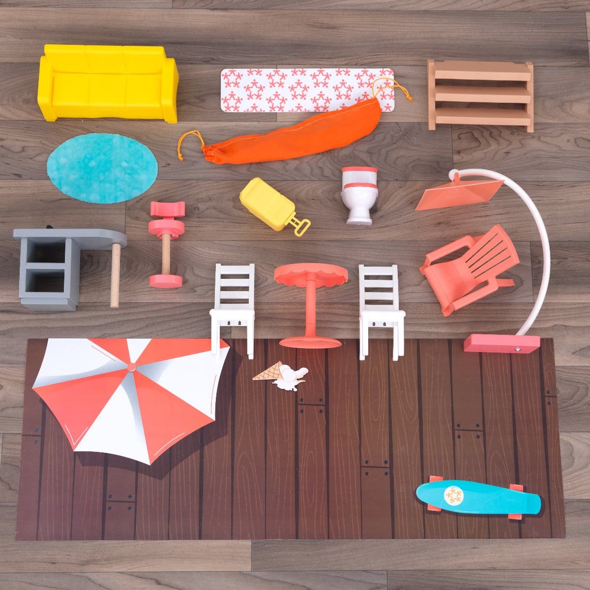 Ferris Wheel Fun Beach House Dollhouse