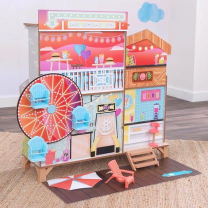 Ferris Wheel Fun Beach House Dollhouse
