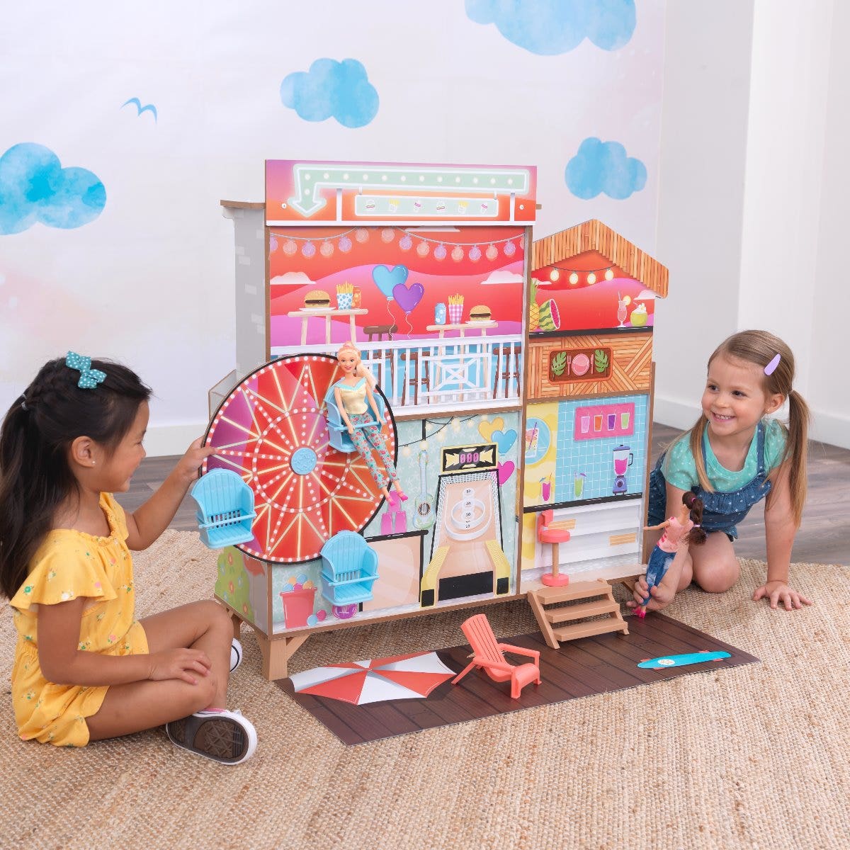 Ferris Wheel Fun Beach House Dollhouse