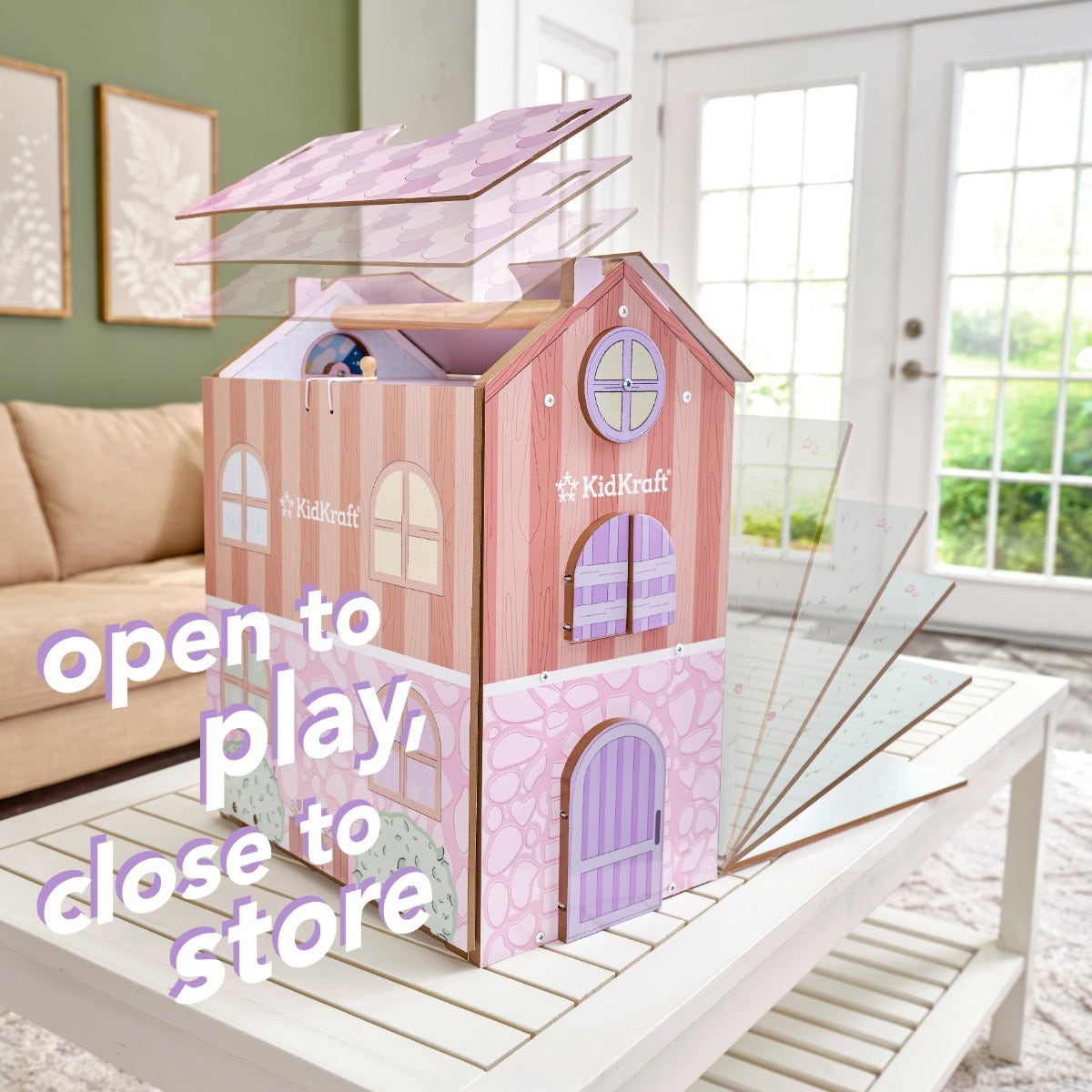 Play & Store Cottage Dollhouse