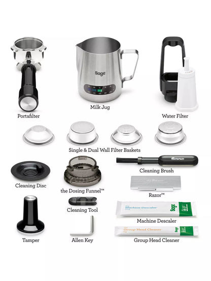 Barista Express Bean to Cup Coffee Machine, Brushed Stainless Steel