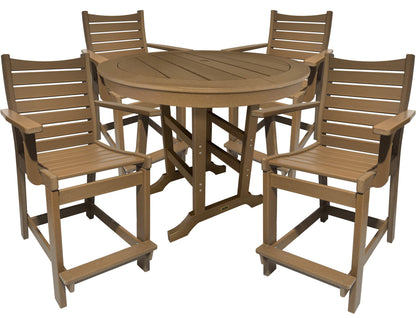 5-Piece Brookshire Counter Height Dining Table Set