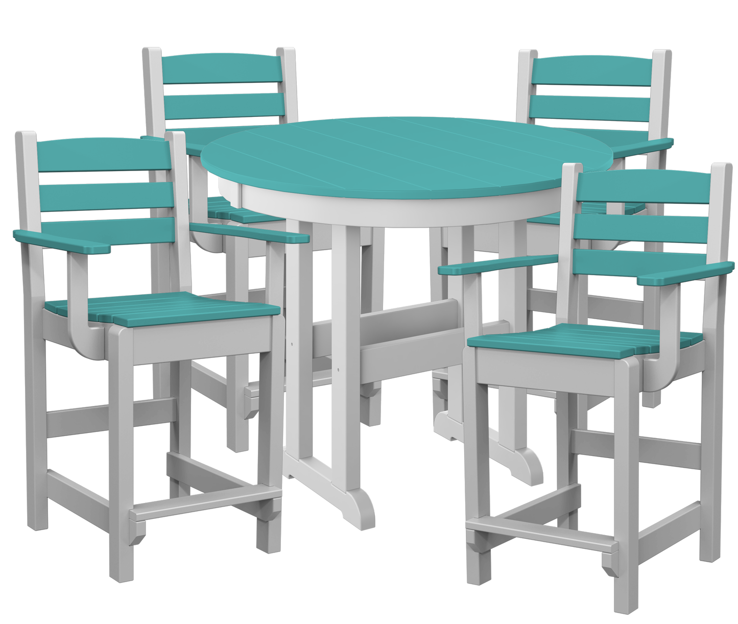 5-Piece Farmhouse Counter Set