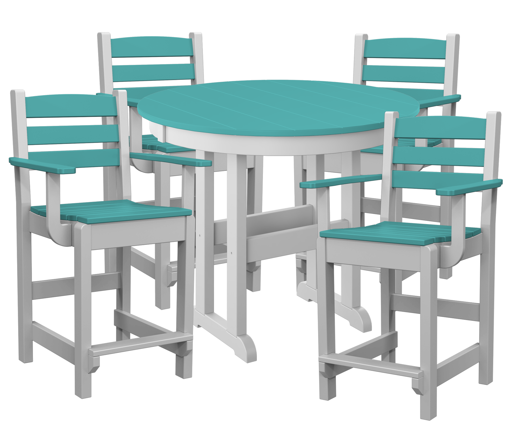 5-Piece Farmhouse Counter Set