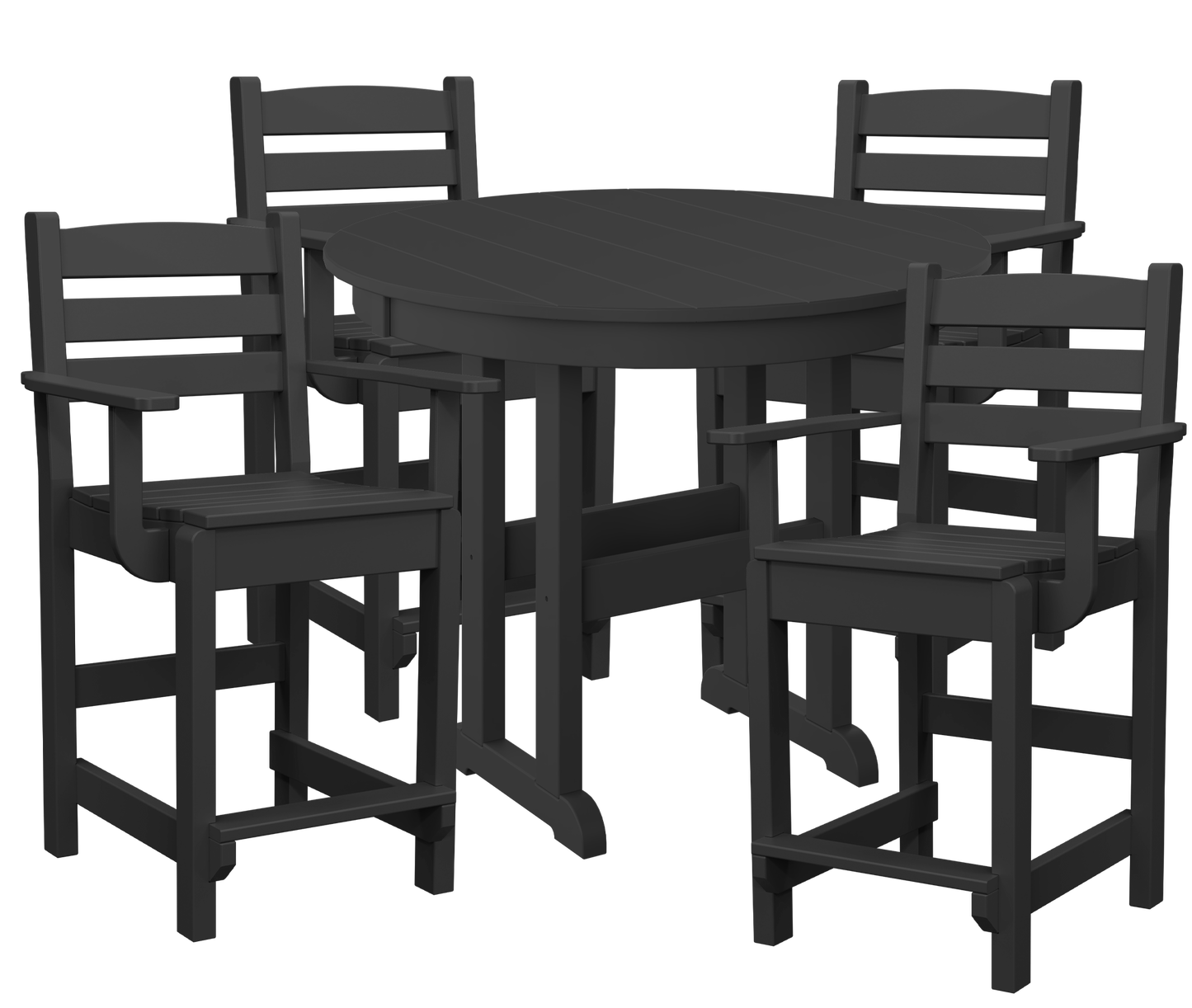 5-Piece Farmhouse Counter Set