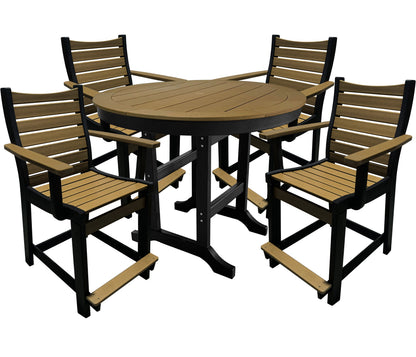 5-Piece Brookshire Counter Height Dining Table Set