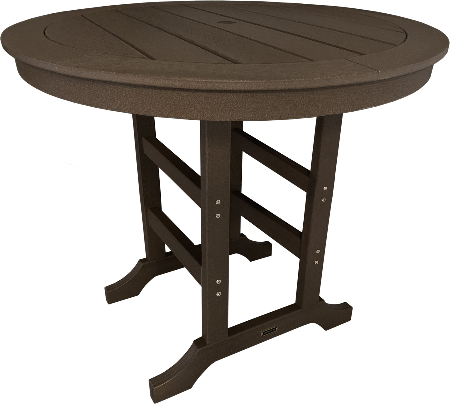 5-Piece Classic Adirondack Counter Height Dining Table Set