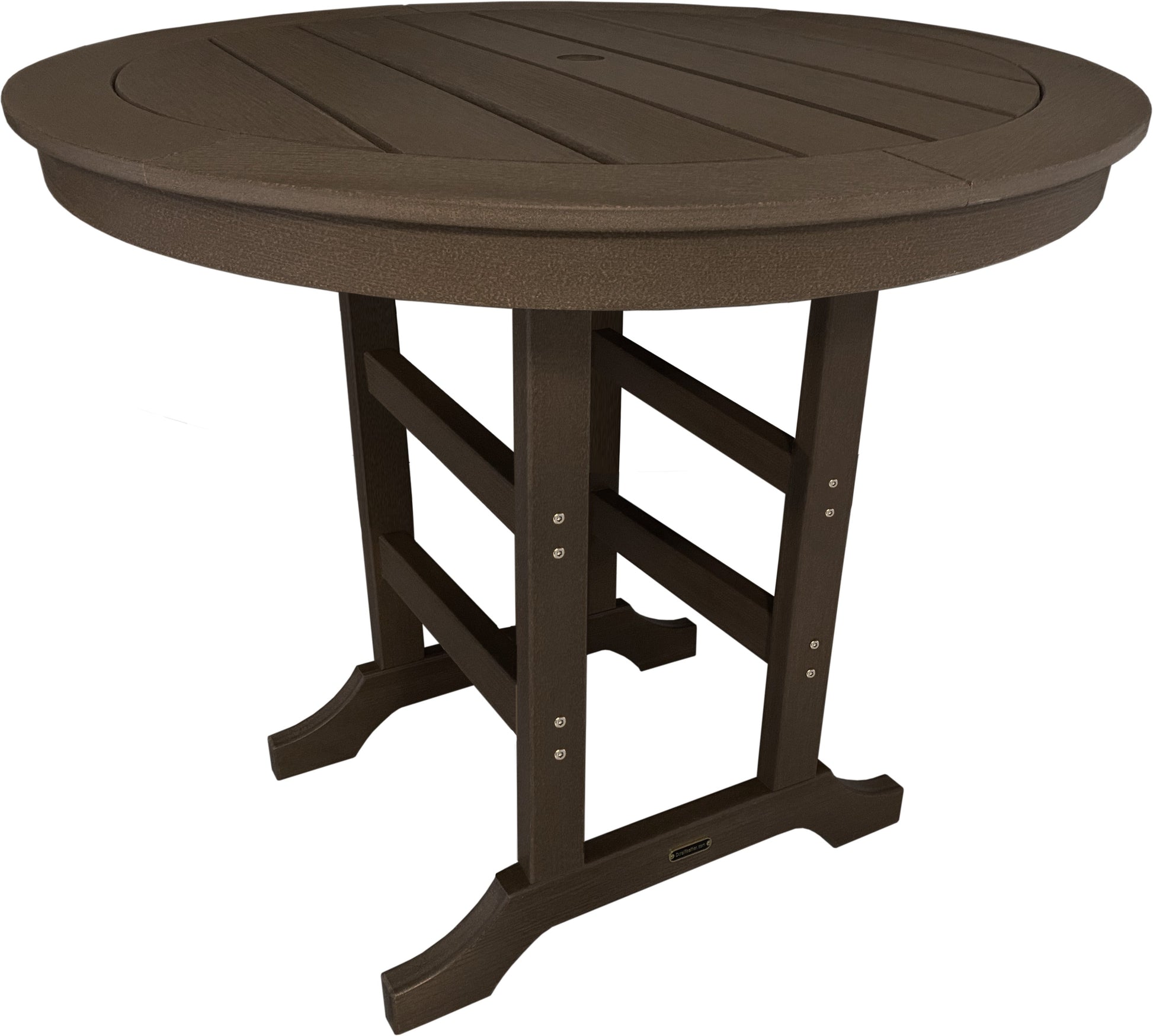 5-Piece Classic Adirondack Counter Height Dining Table Set