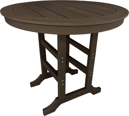 5-Piece Classic Adirondack Counter Height Dining Table Set