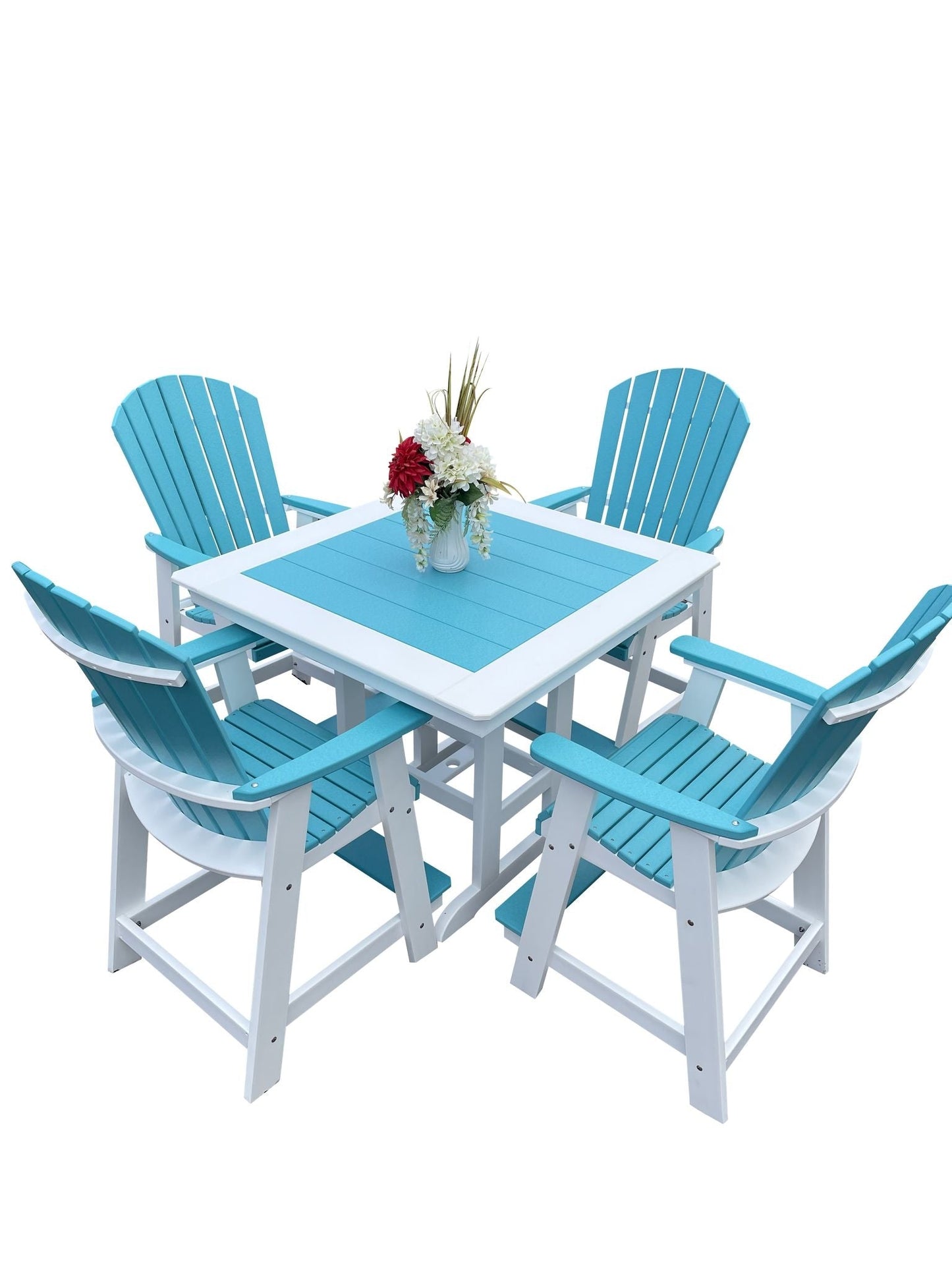 5-Piece Oceanview Adirondack Counter Set