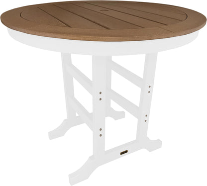 5-Piece Classic Adirondack Counter Height Dining Table Set
