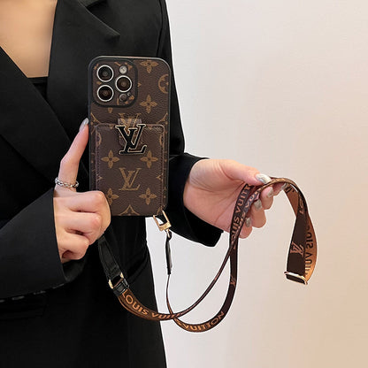 Luxury Card Bag Chain iPhone Case