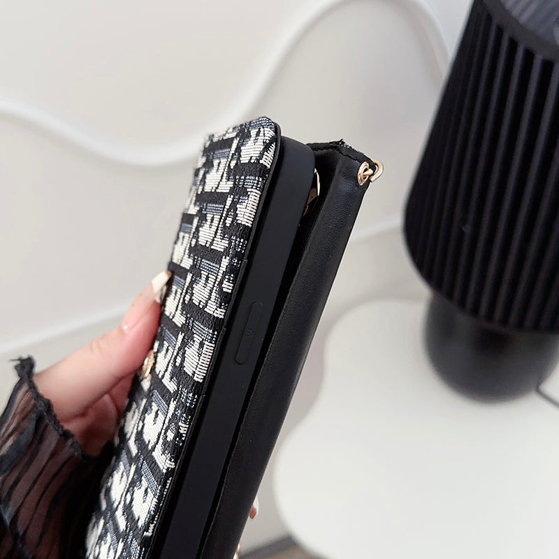 Fashion Bag Scarves Chain iPhone Case