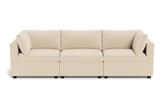 Kova Box Cushion Sofa 122"