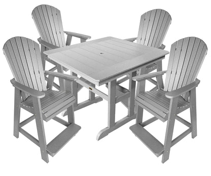5-Piece Oceanview Adirondack Counter Set
