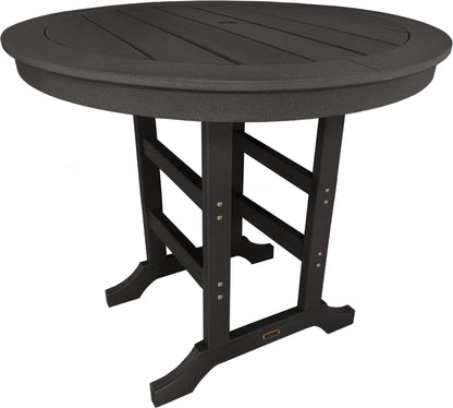 5-Piece Classic Adirondack Counter Height Dining Table Set