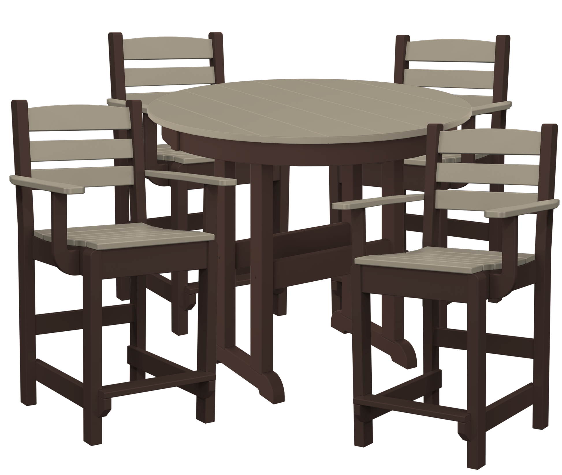5-Piece Farmhouse Counter Set