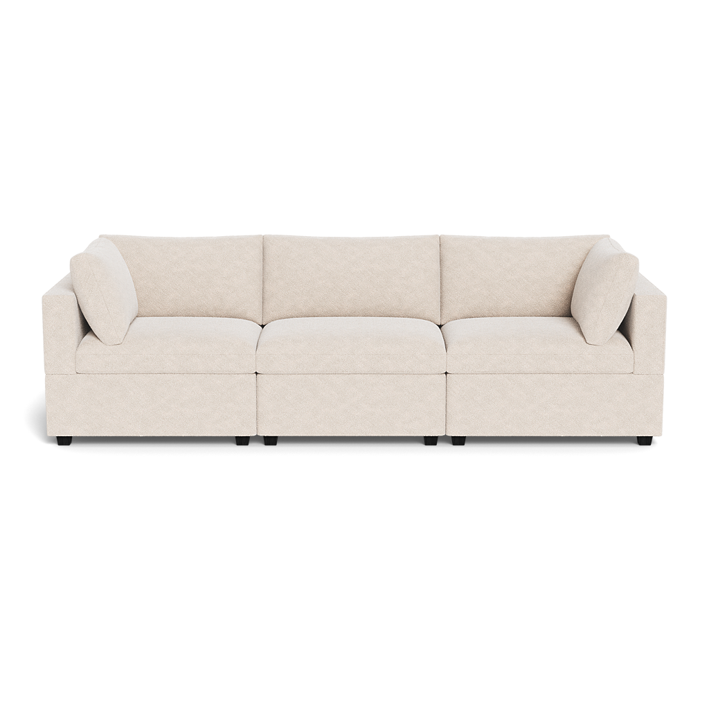 Kova Box Cushion Sofa 122"
