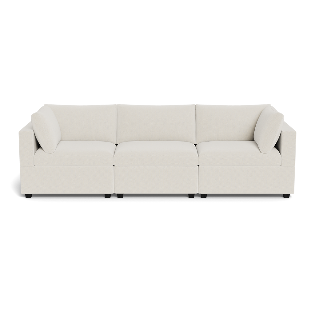 Kova Box Cushion Sofa 122"